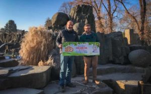 Předání voucheru ZOO Praha